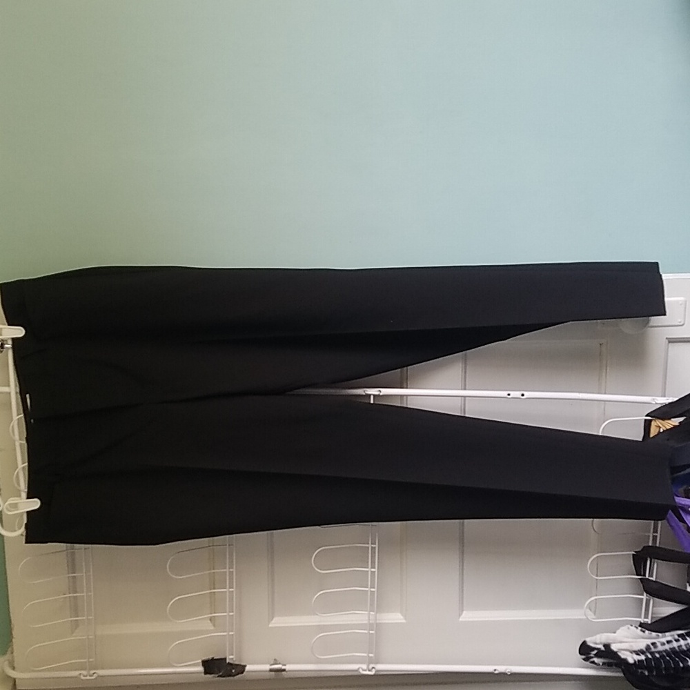 Coach Wool High Rise Straight Leg Wool Dress Pants